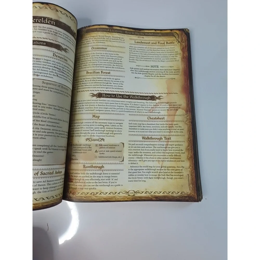 Dragon Age Origins Official Prima Game Guide Book Xbox 360 PS3 PC 2009‎